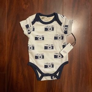 Monica & Andy Newborn onesie NWT